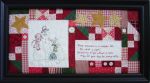 Three Snowmen in a Meadow Fair Pattern