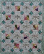 Dragonfly Crazy Quilt Pattern by Turnberry Lane Patterns