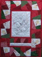 Santa Crazy Quilt Pattern by Turnberry Lane Patterns