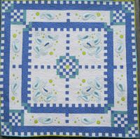 Paisley Polka Dots, machine embroidery quilt pattern from Turnberry Lane