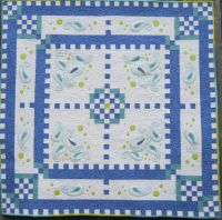 Paisley Polka Dots, machine embroidery quilt pattern from Turnberry Lane