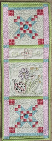 Hand Mini Embroidery Pattern - Lady